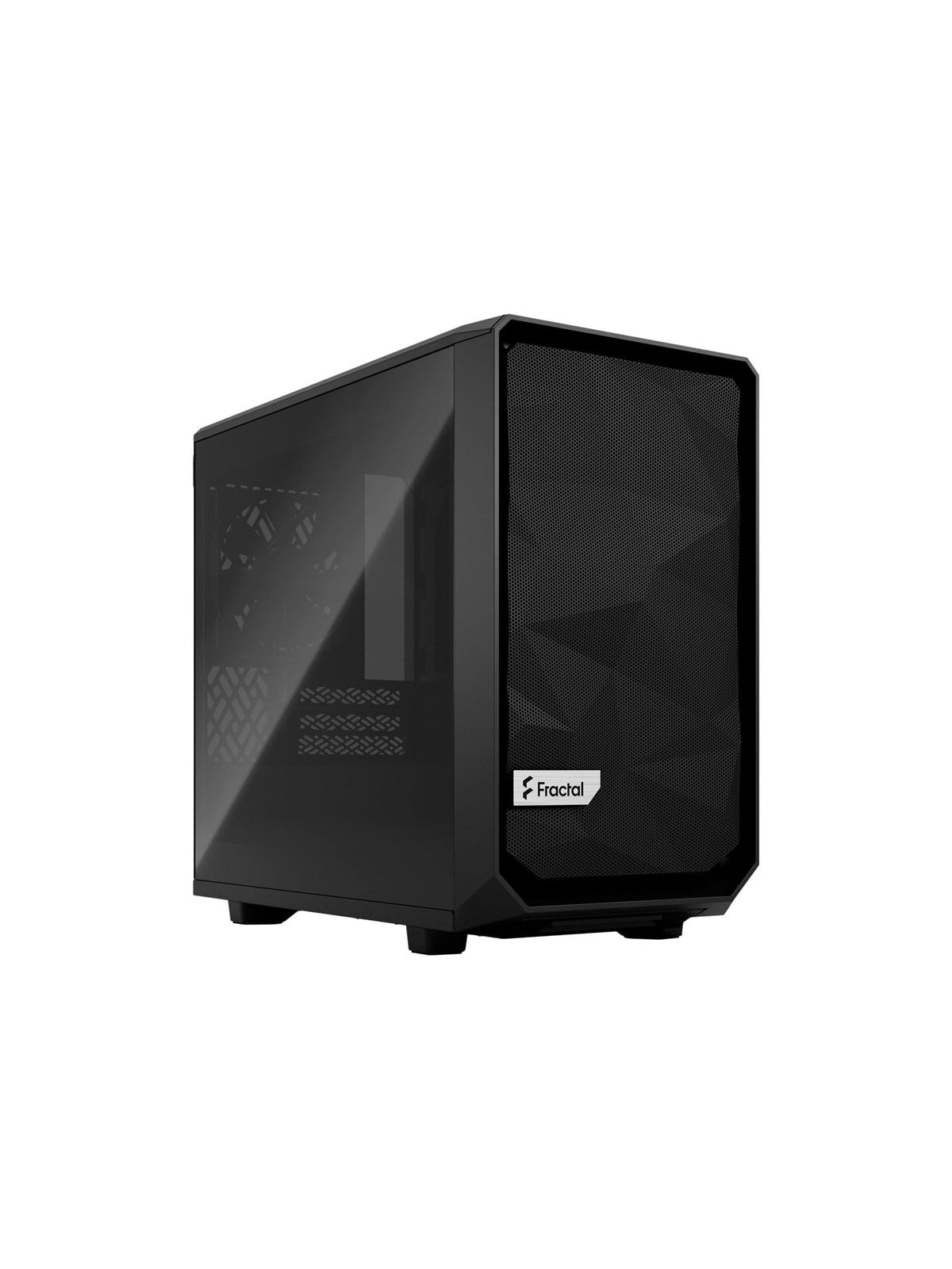 Fractal Design Meshify 2 Nano - Black TG Dark Tint - Gehäuse - Miditower - Schwarz