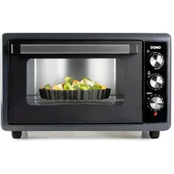 Domo DO808GO, Kleinbackofen, Schwarz