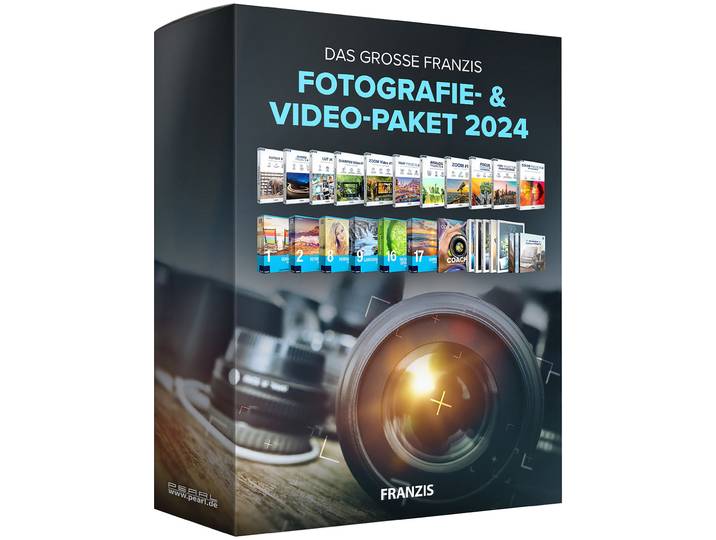 Das grosse FRANZIS Fotografie - & Video-Paket 2024