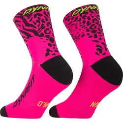 Dynafit Run Wild Mid Laufsocken Pink Glo/0910 Gr. 35-38