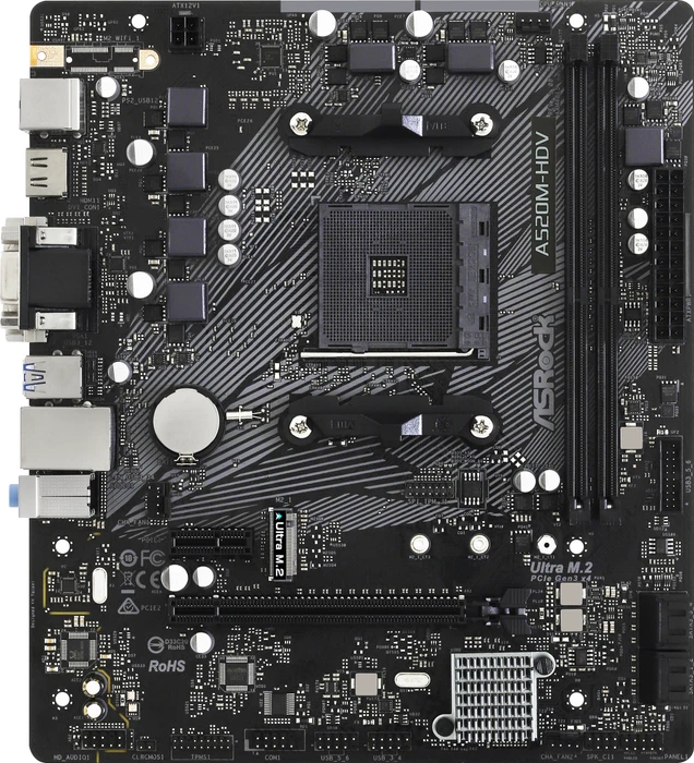 ASROCK A520M-HDV DDR4