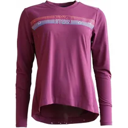Zimtstern, Damen, Velotrikot, TrailFlowz (XL), Rot
