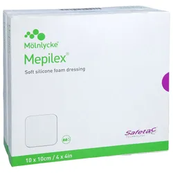 Mepilex 10x10 cm Schaumverband