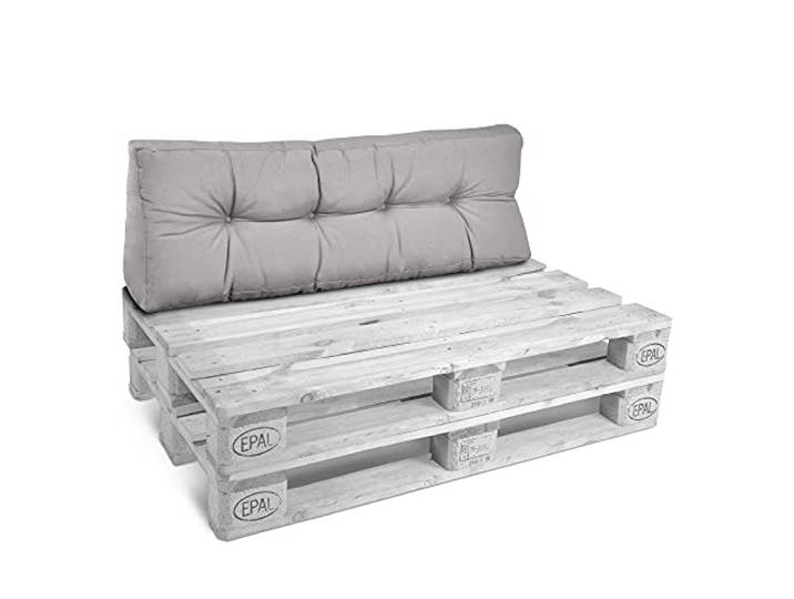 Beautissu Rückenkissen Palettenkissen Outdoor gepolsterte Auflagen Lounge