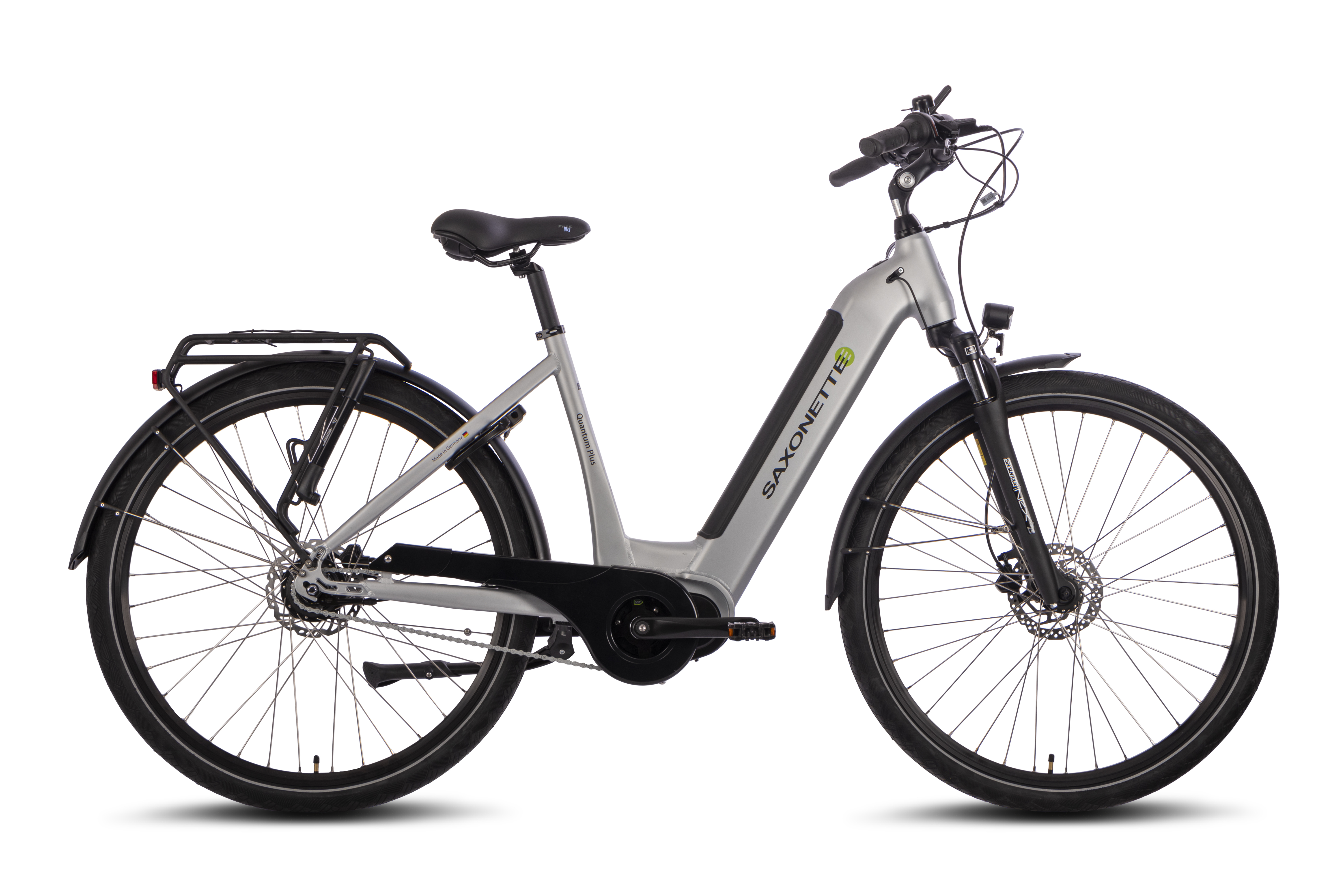 SAXONETTE Quantum Plus E-Bike, 36V 10Ah 540 Wh Akku, 8Gang