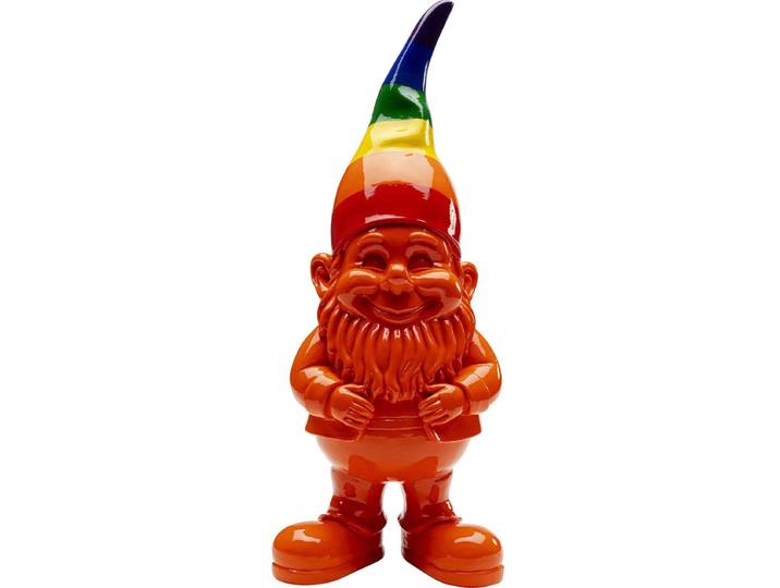 Woonaccessoires gnoom oranje regenboog 46cm Kare Design