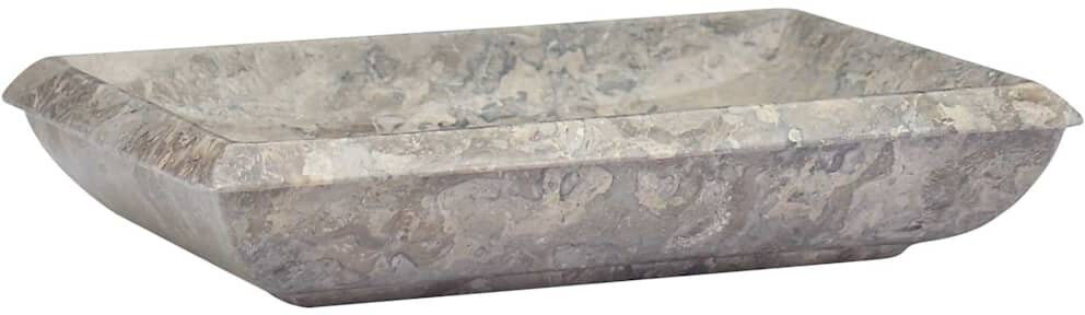 Borough Wharf Treadway 500 mm L x 350 mm W Marble Rectangle Sink Grey 350mm W