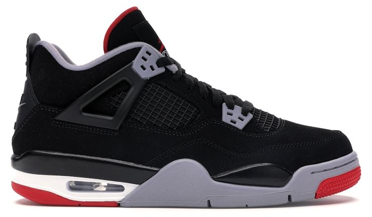 Jordan 4 Retro Bred (2019) (GS) - EU 37.5