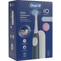 Oral-B iO Series 2 mit Reiseetui , Elektrische Zahnbürste dunkelgrün/weiß