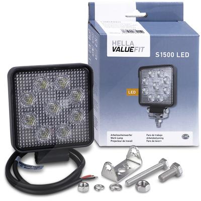 Hella LED-Arbeitsscheinwerfer - Valuefit S1500 - 12/24V [Hersteller-Nr. 1GA357103-012]