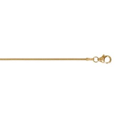Goldkette ONE ELEMENT "Halskette aus 585 Gelbgold Ø 1,2 mm" Gr. 42, gold, Halsketten, Damen, 42, Gelbgold 585 Gold, Gelbgold 585, Gold, Goldkette, Sanfte Linie – unaufdringlich und geschmackvoll