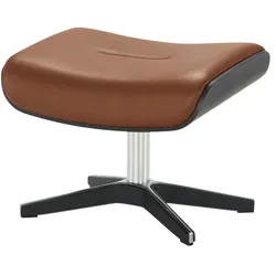 Hocker aus Leder Timeout ¦ braun ¦ Maße (cm): B: 50 H: 34 T: 38.0