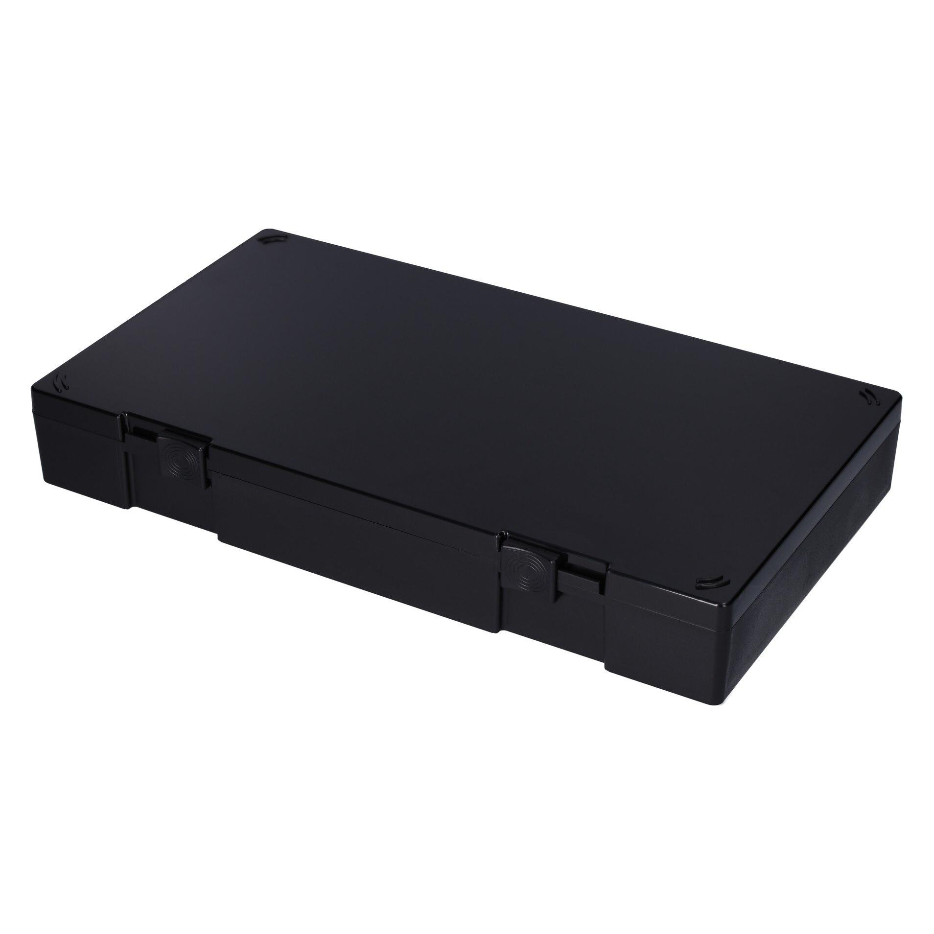 Licefa ESD Sortimentskasten SOK 295, schwarz, 295 x 164 x 38 mm (8129024)
