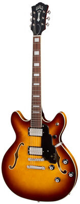 Guild Starfire Deluxe DC ST Sweet Tea Hochglanz