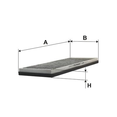 FILTRON Filter, Innenraumluft K 1004A für VAG