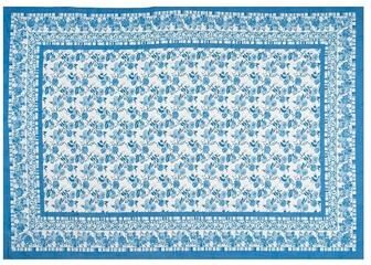 "Couleur Nature Citron Tablecloth - Blue - 59"" x 59"""