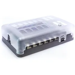 Swaytronic, Zubehör Stromerzeuger, Sicherungshalter-Verteiler-12-fach (Solaranlage Montagematerial)