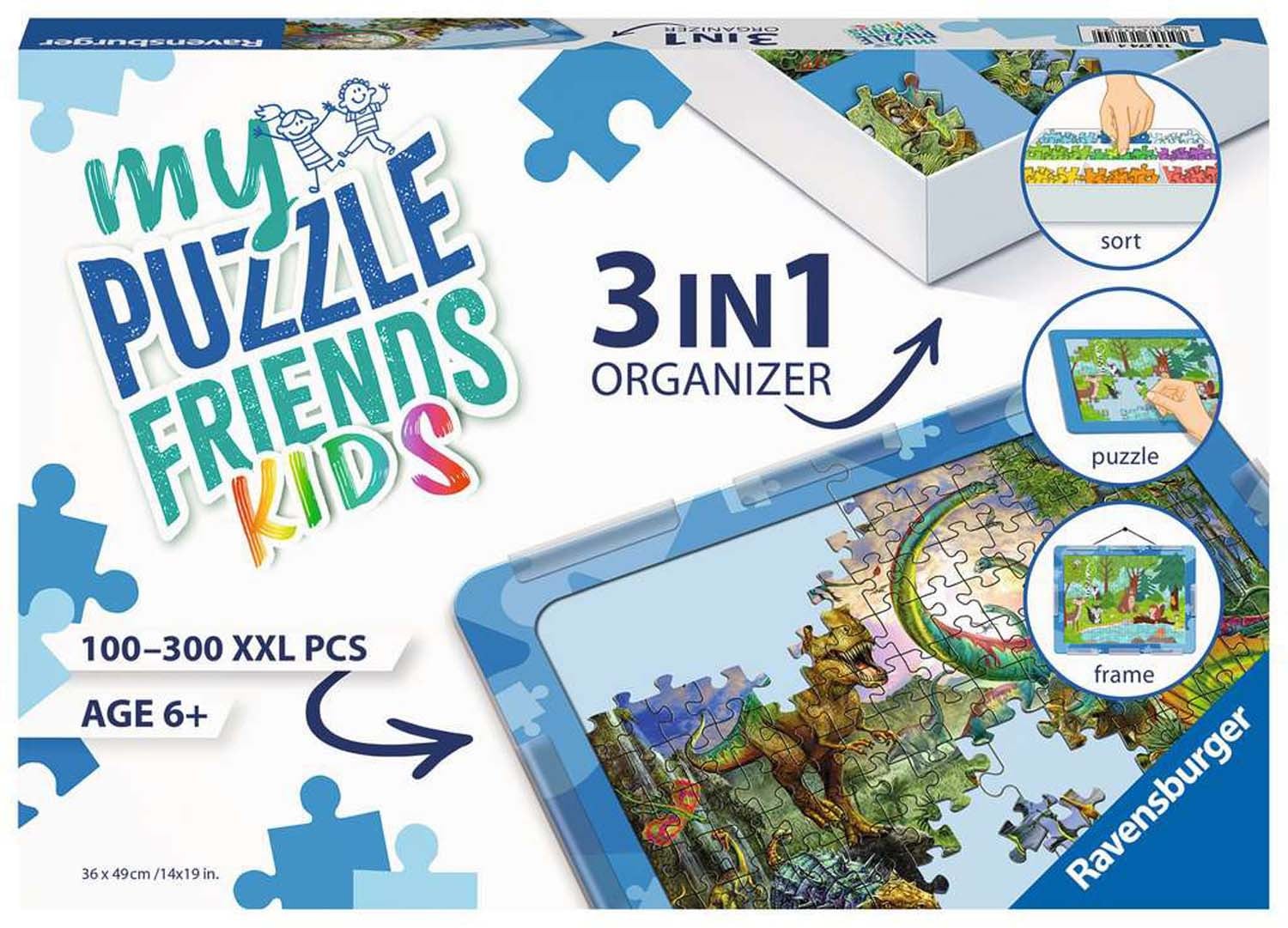 Ravensburger 3-in-1 Organisatiebox Blauw