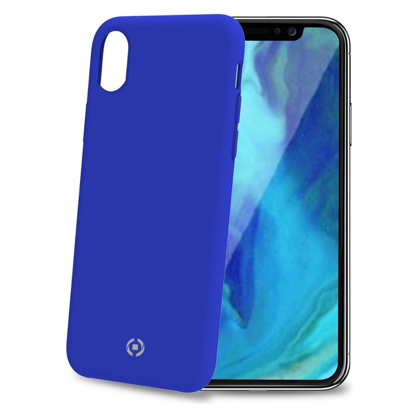 Celly Feeling Handytasche 15,5 cm (6,1') Cover Blau (Apple iPhone XR) (FEELING998BL)