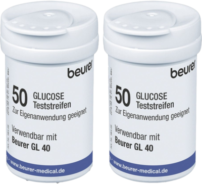 BEURER GmbH BEURER GL40 Blutzuckerteststreifen 100 St 09929683
