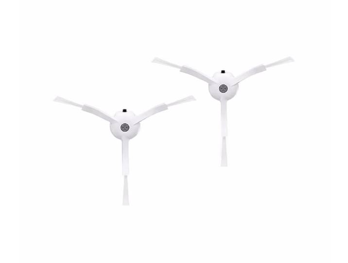 Homava 3 Arm Eckbürste S5, S6, S8 - 2Stk. Seitenbürste – Staubsauger Roboter Zubehör – weiss
