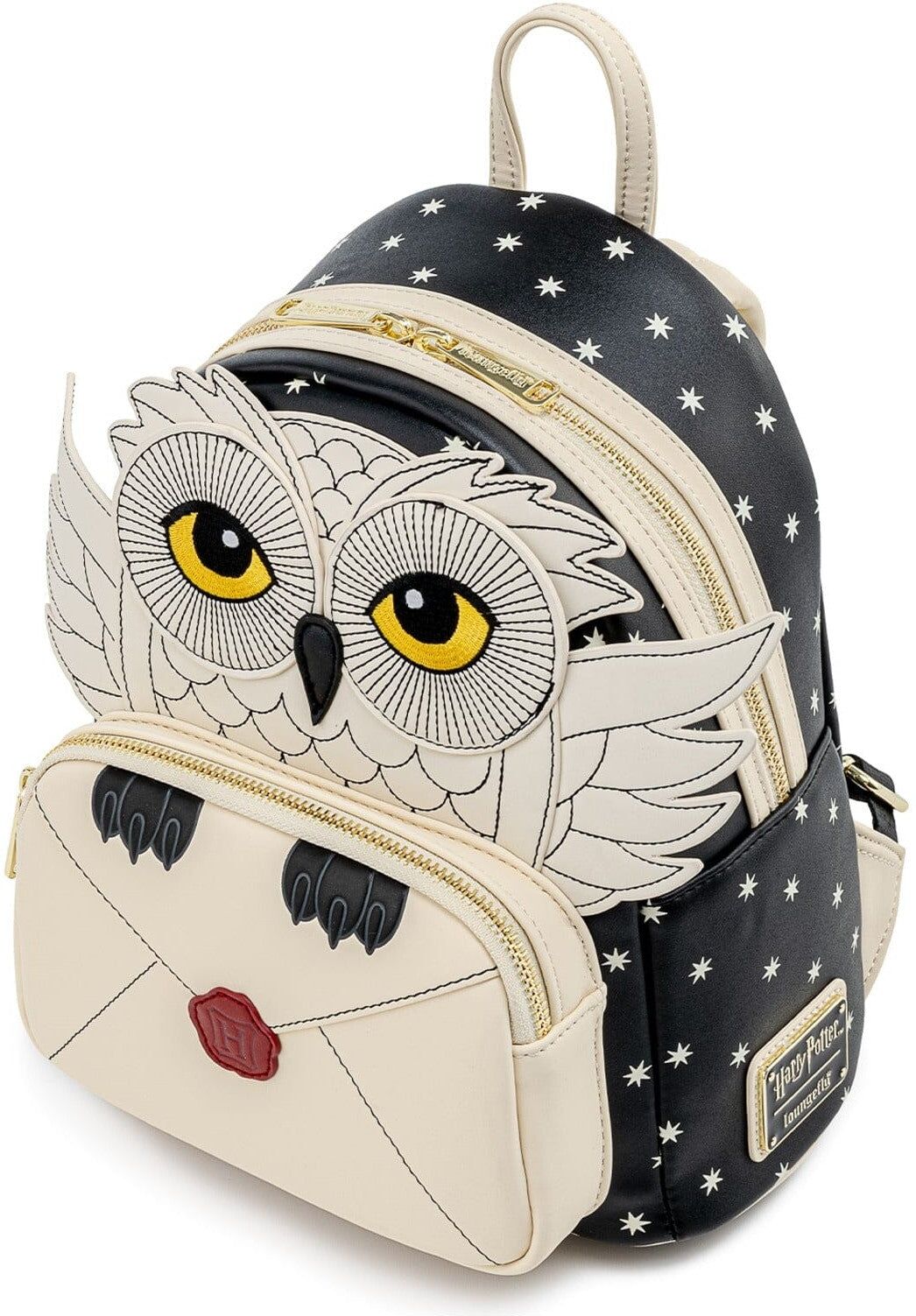 Harry Potter Hedwig Howler Mini Backpack — Loungefly, Officially Licensed, Vegan Leather, Harry Potter Collectible