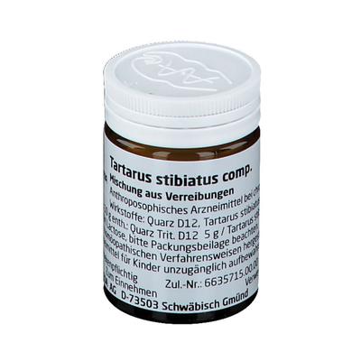 Tartarus Stibiatus COMP.Trituration 20 g Trituration