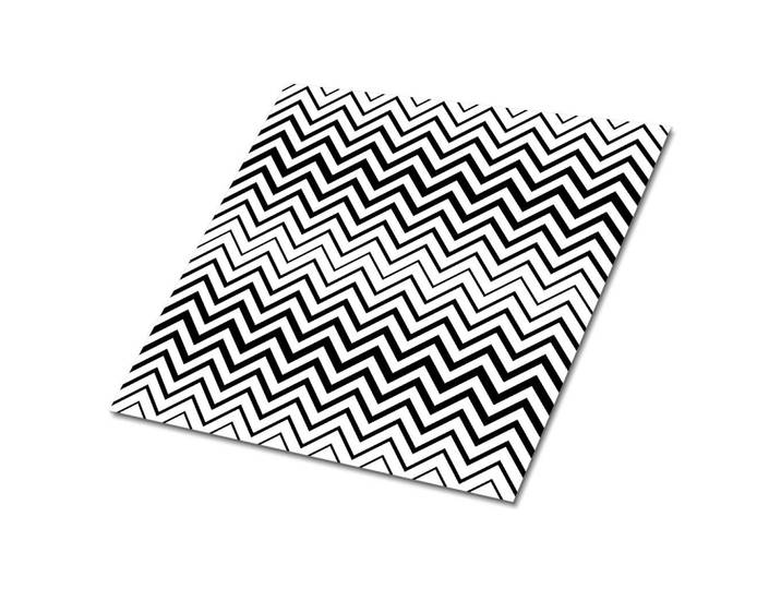 Tulup Selbstklebende Wandfliesen 9 Stück 30x30 cm - Fischgrätmuster, Schwarz, Quadratisch, 30x1.6x30 cm, Tapeten & Wandverkleidungen, Wandtattoos & Sticker