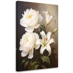 LEINWANDBILD Blumen 60x90cm