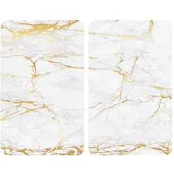Herdabdeckplattenset MARMOR (BHT 30x5,50x52 cm) - BHT 30x5,50x52 cm