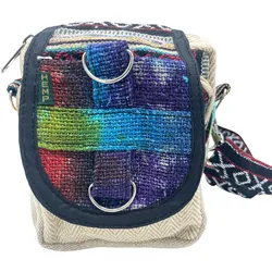 Tiedye Hemp Messenger Bag