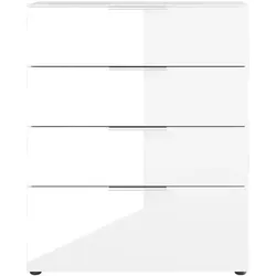Germania-Werke Kommode »Oakland« 4 Schübe weiß, 83x101x42 cm