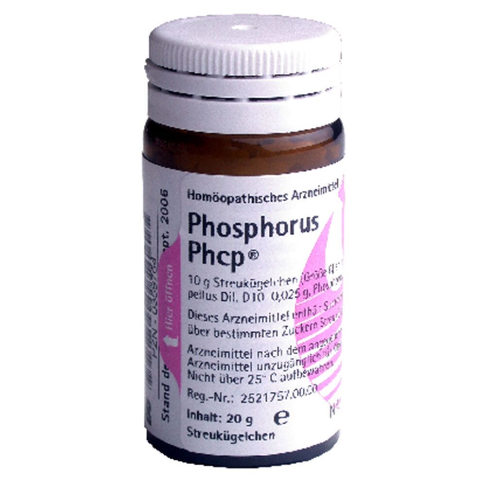 Phosphorus Phcp Globuli 20 g