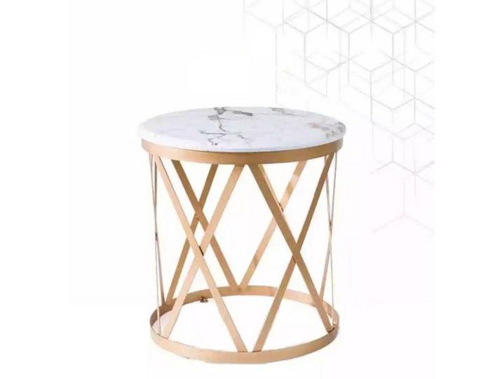 JVmoebel Beistelltisch Goldener Beistelltisch aus Edelstahl im modernen Design (1-St., 1x Beistelltisch), Made in Europa