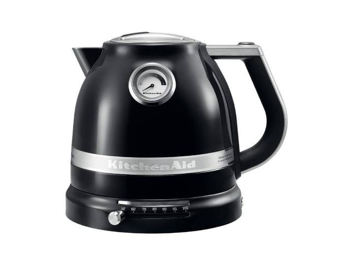 KITCHENAID Wasserkocher 5KEK1522EOB ONYX BLACK , schwarz (onyx schwarz), B:26,3cm H:21,8cm T:21cm, Wasserkocher, onyx schwarz, Wasserkocher