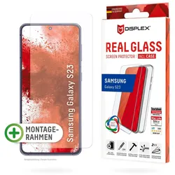 DISPLEX Real Glass + Case für das Samsung Galaxy S22/S23