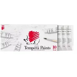 ICO Igel: Temperafarbe - 16 ml, weiß - 1 Stk.