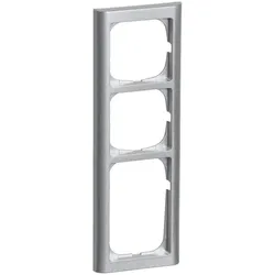 LK, Bilderrahmen, FUGA ramme Softline 63 3,5 modul stålmetallic.