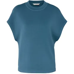 Tchibo - Premium-Kurzarm-Pullover - Damen - Gr. XL - blau
