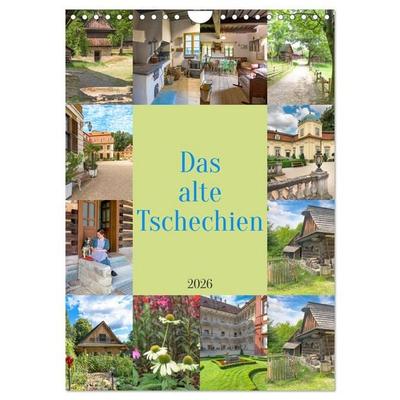 Das alte Tschechien (Wandkalender 2026 DIN A4 hoch), CALVENDO Monatskalender