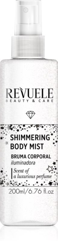 Revuele Shimmering Body Mist brume illuminatrice corps teinte Silver 200 ml