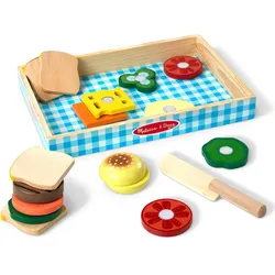 Melissa & Doug Wooden Sandwich Making Play