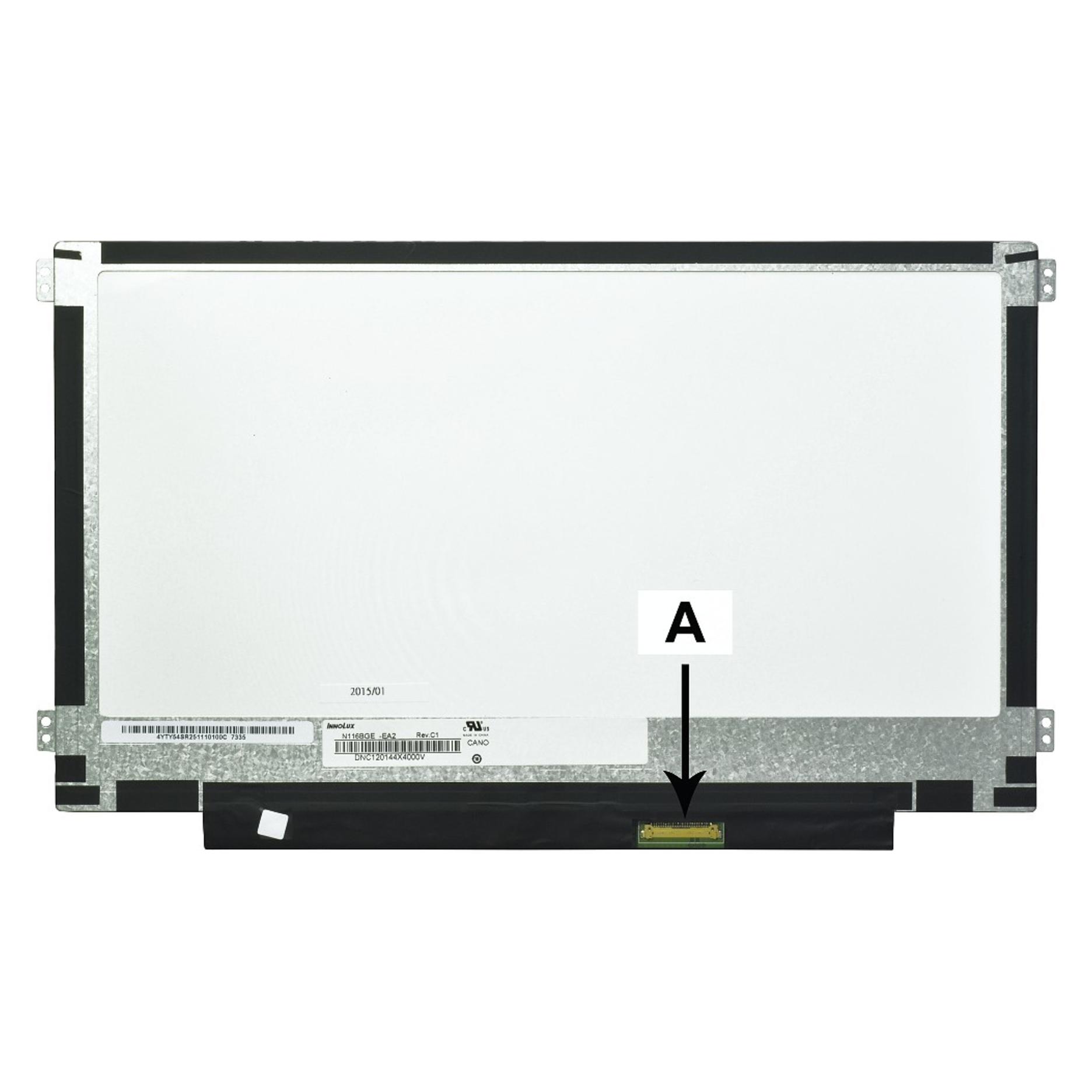 2-Power 11.6 1366x768 HD LED Matte eDP (SCR0550B)