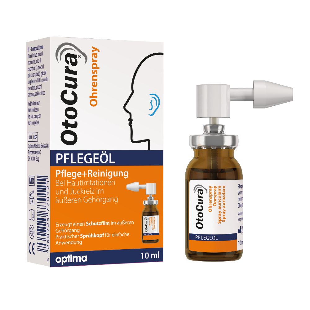 Otocura Ohrenspray Pflegeöl 10 ml Dosierspray