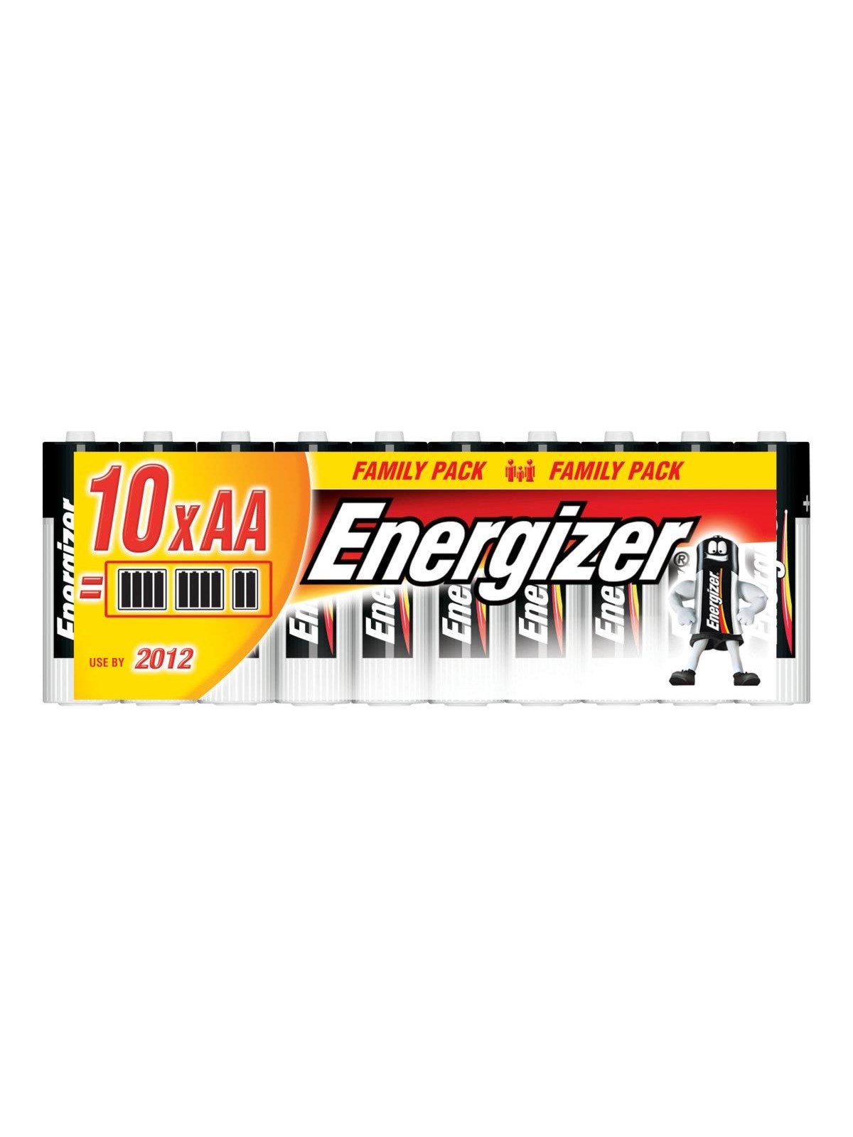 Energizer Family Pack battery - 10 x AA type - Alkaline