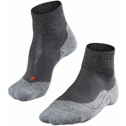 FALKE TK5 Trekkingsocken Short Damen 3180 - asphalt melange 41-42