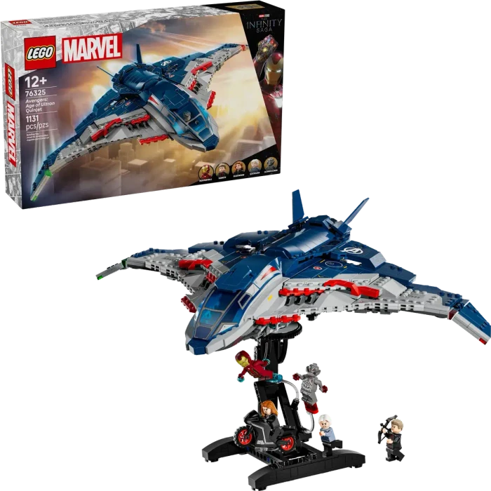 LEGO Marvel 76325 Avengers: Age of Ultron Quinjet