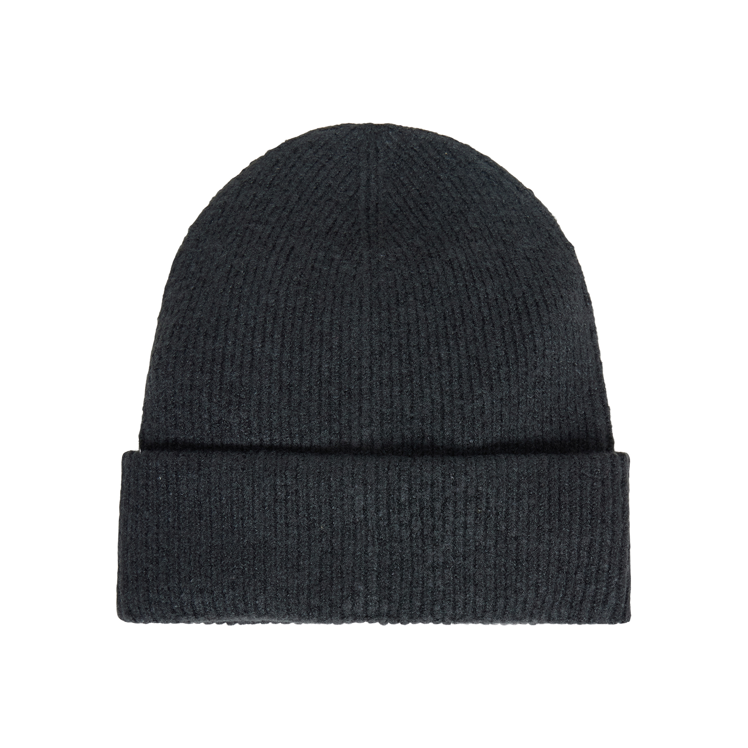 KnowledgeCotton Apparel Soufflé Yarn Mützen & Beanies schwarz Lifestyle Elastisch