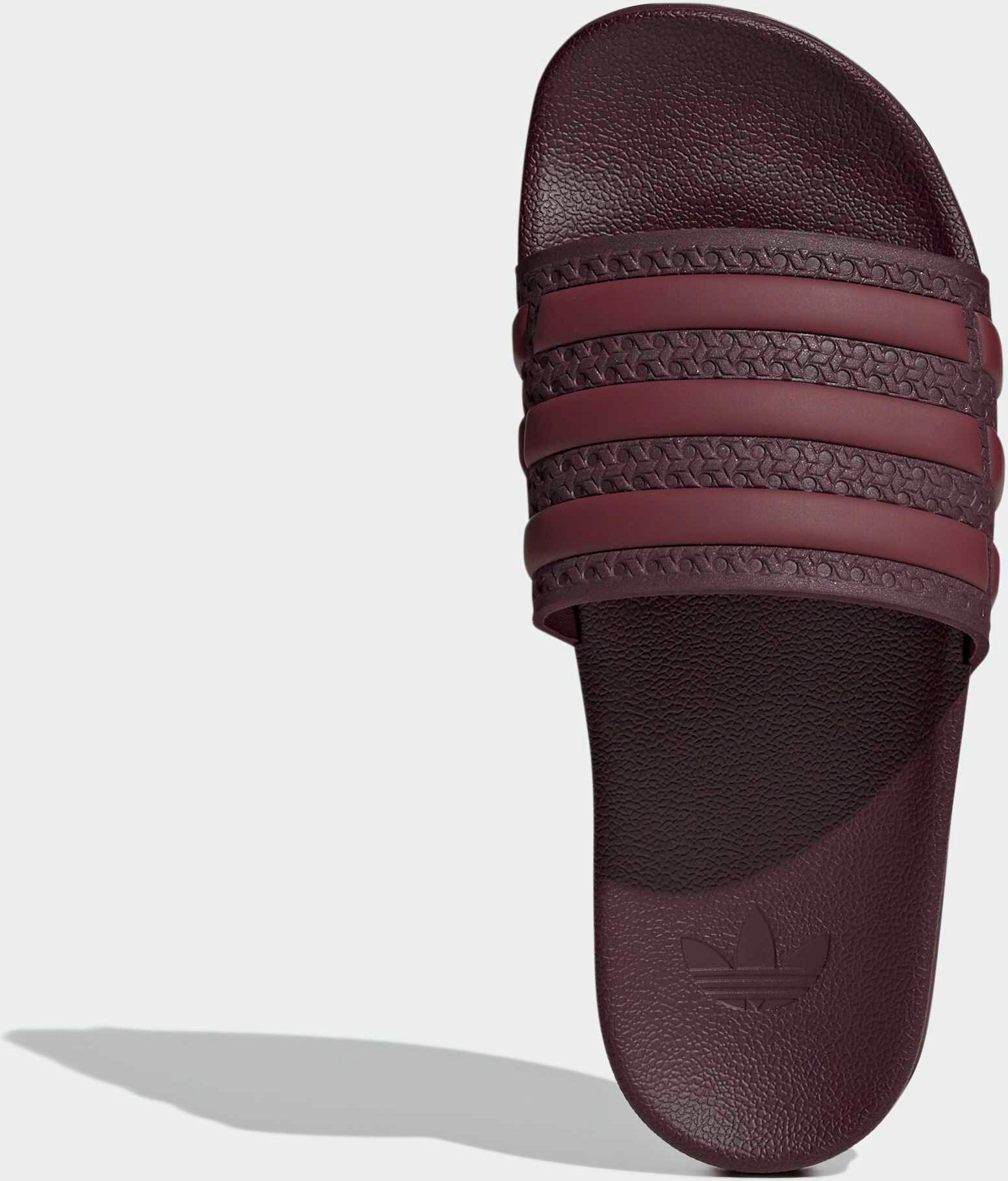 Badesandale ADIDAS ORIGINALS "ADILETTE OG COMFORT BADESCHLAPPEN", Damen, Gr. 42, lila (maroon, shadow rot, maroon), Synthetik, Schuhe Badesandale, Badelatschen