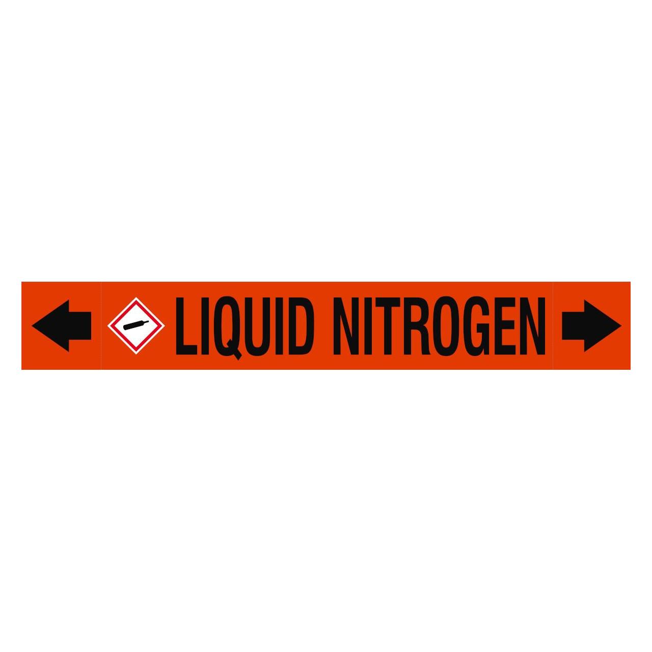 Brady ASME - Rohrmarkierer - Liquid Nitrogen (313300)